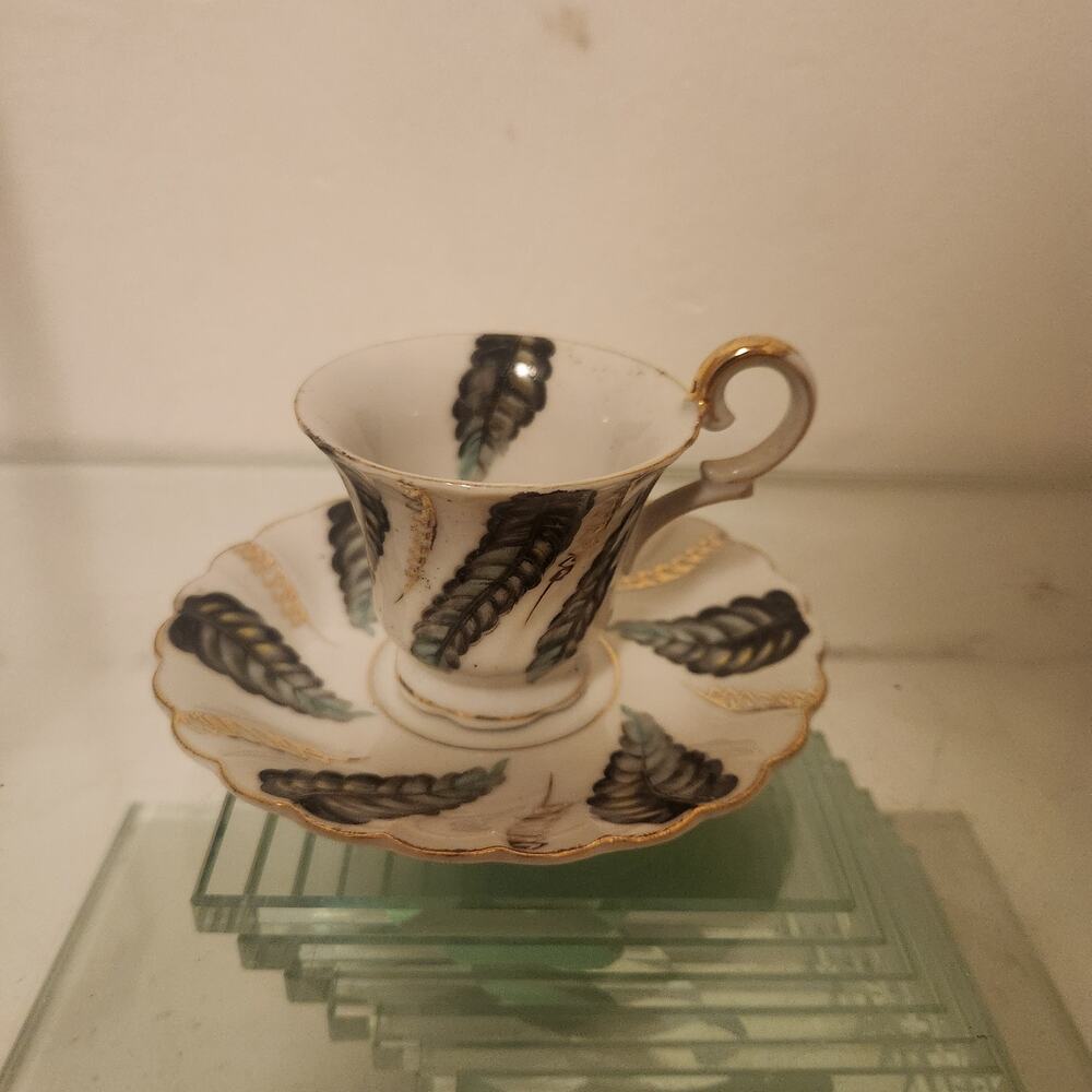 1950's Vintage Ucagco China demitasse cup and saucer